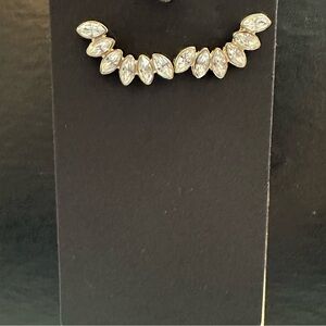 Rhinestone Stud Earrings